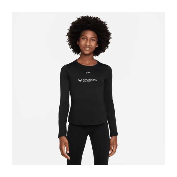 Rafa Nadal Academy Jersey Negro Niña