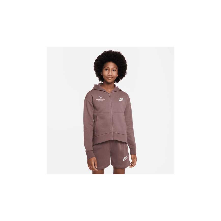 Rafa Nadal Academy Girl's Brown Hoodie