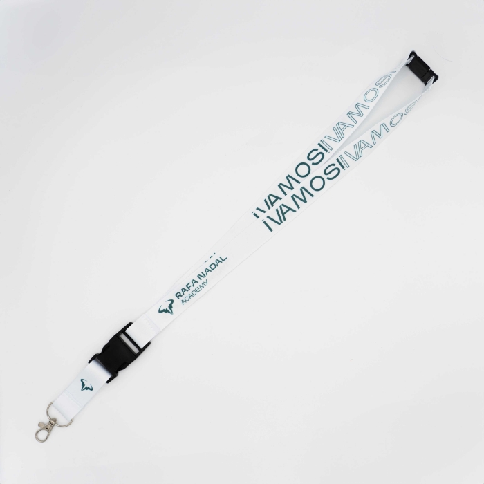 Rafa Nadal Academy White Lanyard