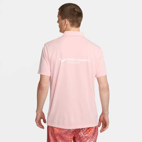 Rafa Nadal Academy Men's Pink Dry-fit Polo