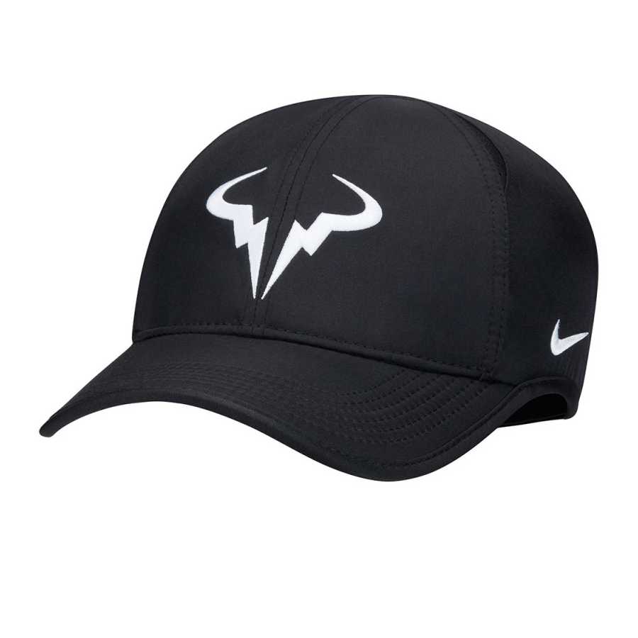 Rafa Nadal Adult Black Bull Cap