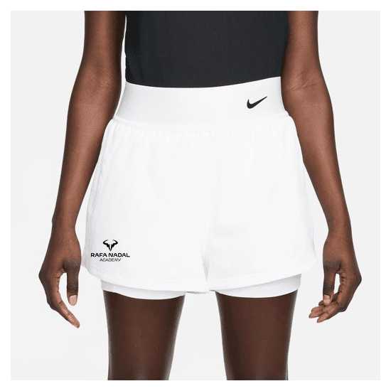 Rafa Nadal Academy Pantalón Corto Blanco Mujer