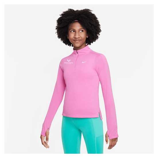 Rafa Nadal Academy Girl's Pink Long Sleeve T-Shirt