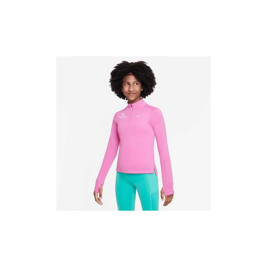 Rafa Nadal Academy Girl's Pink Long Sleeve T-Shirt