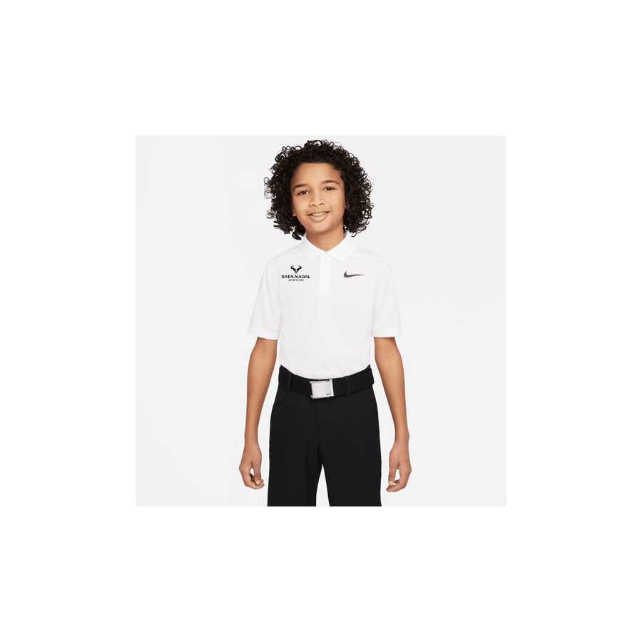 Rafa Nadal Academy Boy's White Polo