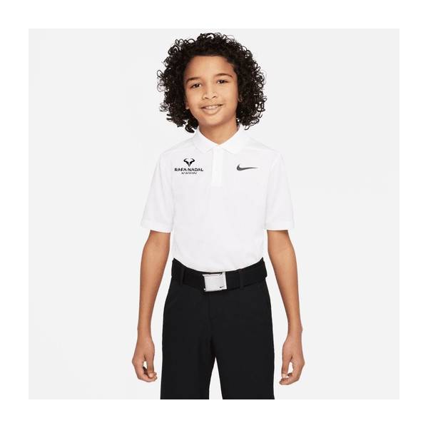 Rafa Nadal Academy Boy's White Polo