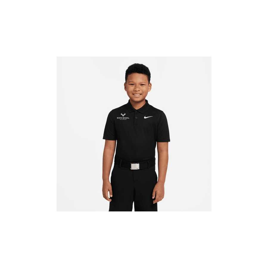 Rafa Nadal Academy Boy's Black Polo