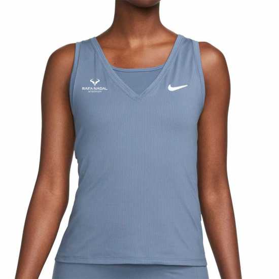 Rafa Nadal Academy Camiseta Tirantes Azul Mujer