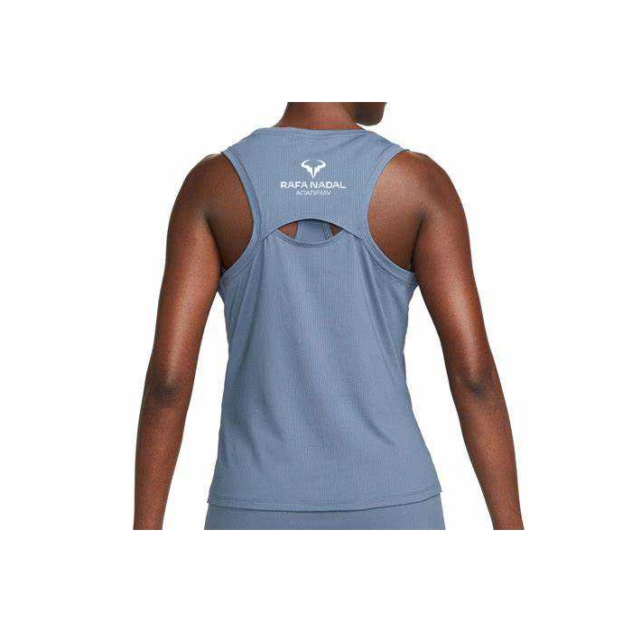 Rafa Nadal Academy Camiseta Tirantes Azul Mujer