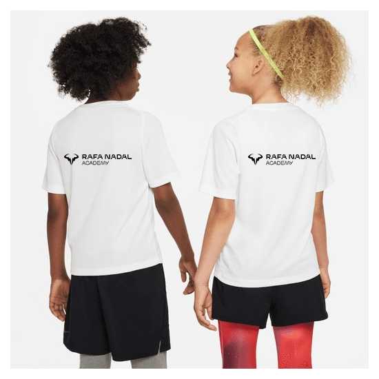 Rafa Nadal Academy Camiseta Blanca Infantil Unisex