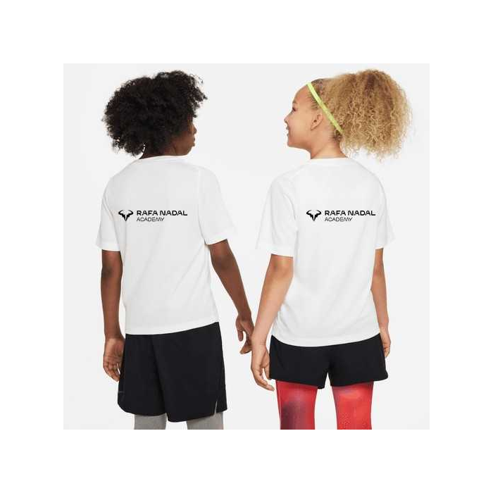 Rafa Nadal Academy Camiseta Blanca Infantil Unisex