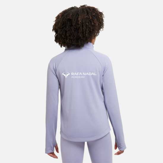 Rafa Nadal Academy T-shirt Manches Longues Lila Fille