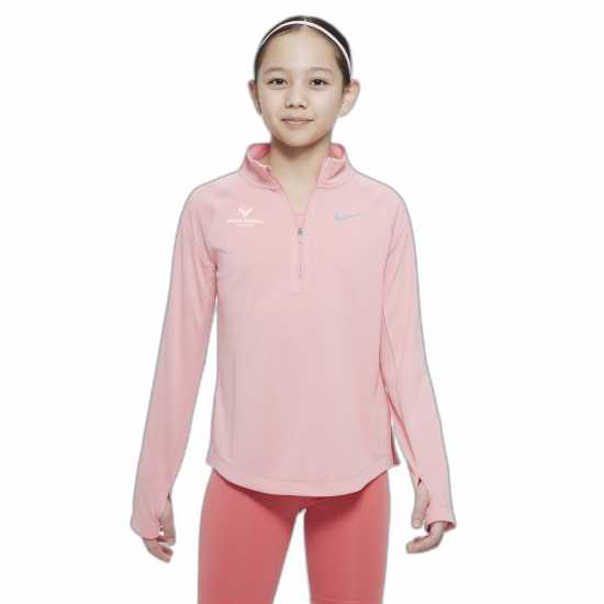 Rafa Nadal Academy Girl's Pink Long Sleeve T-Shirt