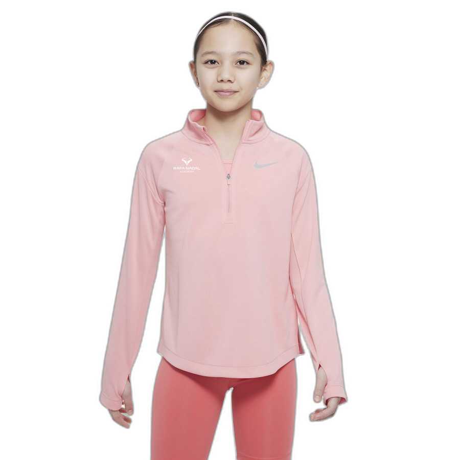 Rafa Nadal Academy Girl's Pink Long Sleeve T-Shirt