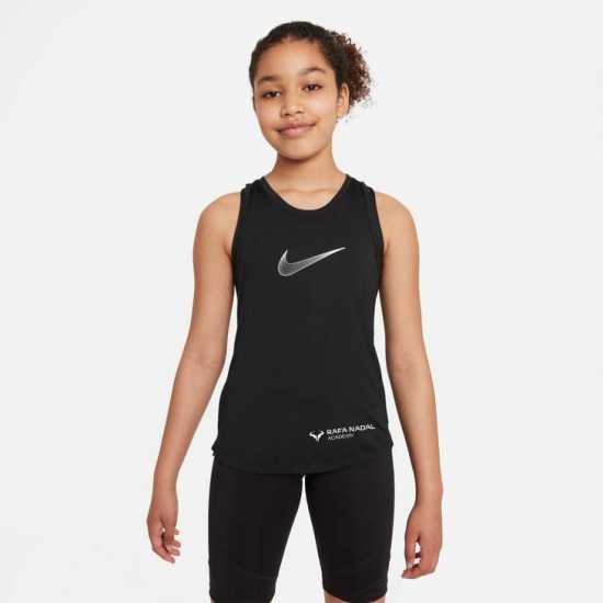 Rafa Nadal Academy Girl's Black T-Shirt