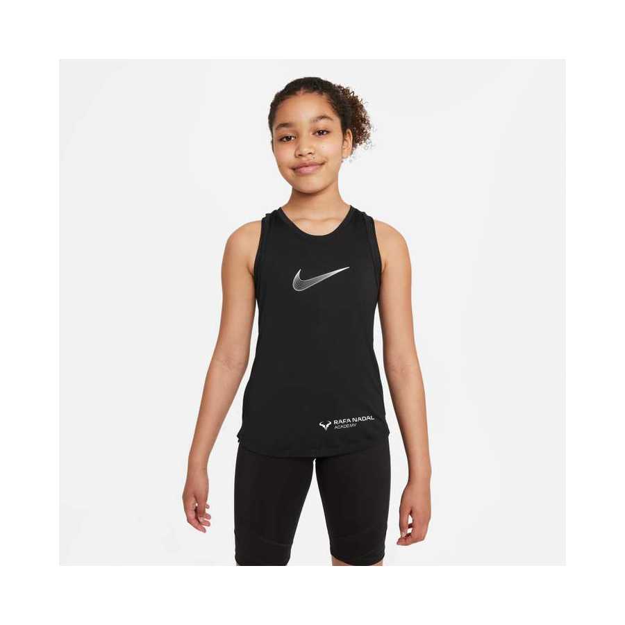 Rafa Nadal Academy Girl's Black T-Shirt