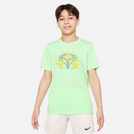 Rafa Nadal Bull Enfants Vert Chemise