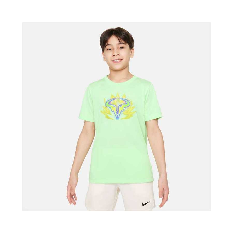 Rafa Nadal Camiseta Bull Verde Infantil