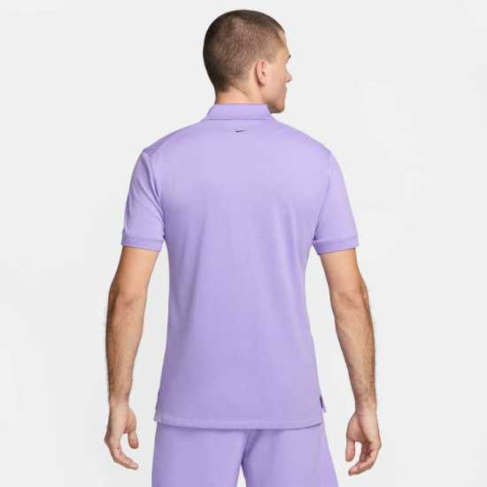 Rafa Nadal Lila Polo Homme