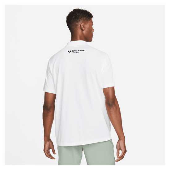 Rafa Nadal Academy Polo Homme Dry Fit Blanc