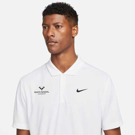 Rafa Nadal Academy Polo Homme Dry Fit Blanc