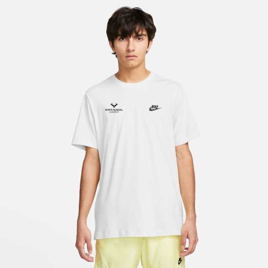 Rafa Nadal Academy Camiseta Blanca Hombre