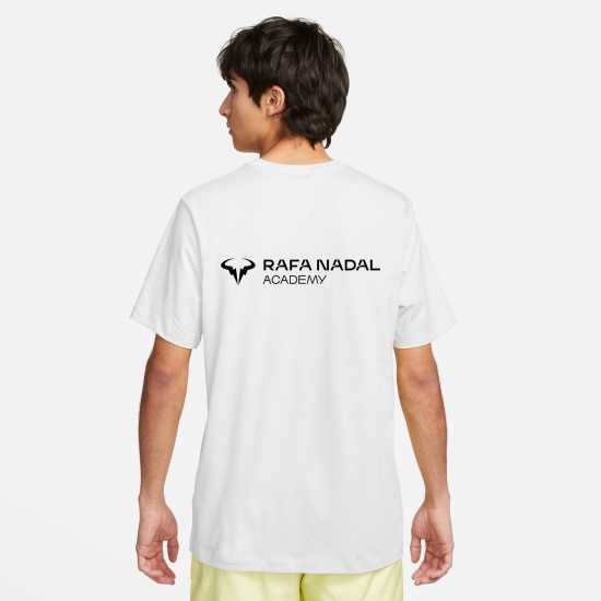 Rafa Nadal Academy Camiseta Blanca Hombre