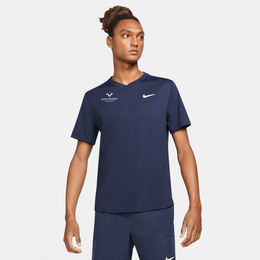 Rafa Nadal Academy Camiseta Azul Tenis Hombre