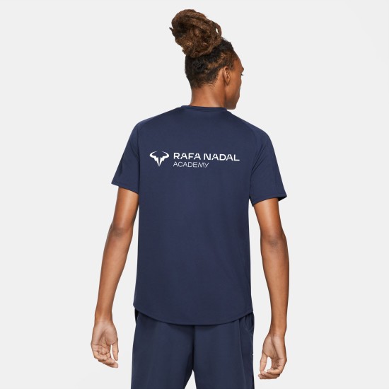 Rafa Nadal Academy Camiseta Azul Tenis Hombre