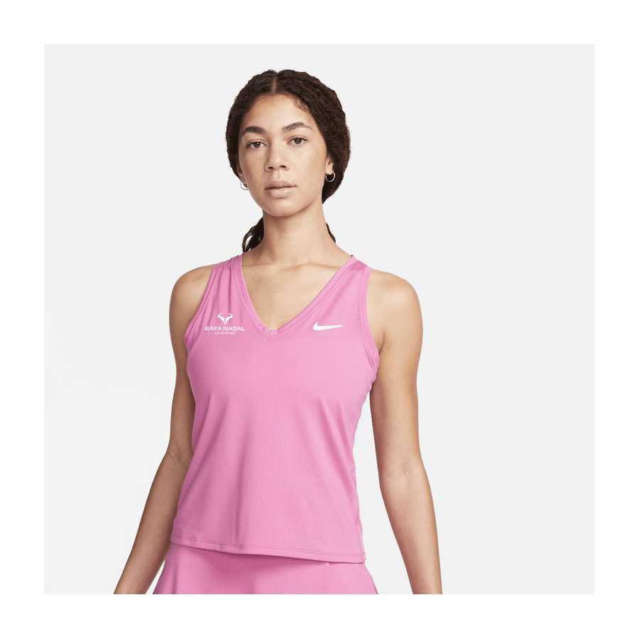 Rafa Nadal Academy Camiseta Tirantes Rosa Mujer