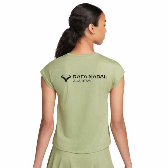 Rafa Nadal Academy Camiseta Verde Mujer