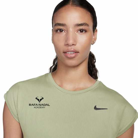 Rafa Nadal Academy Camiseta Verde Mujer