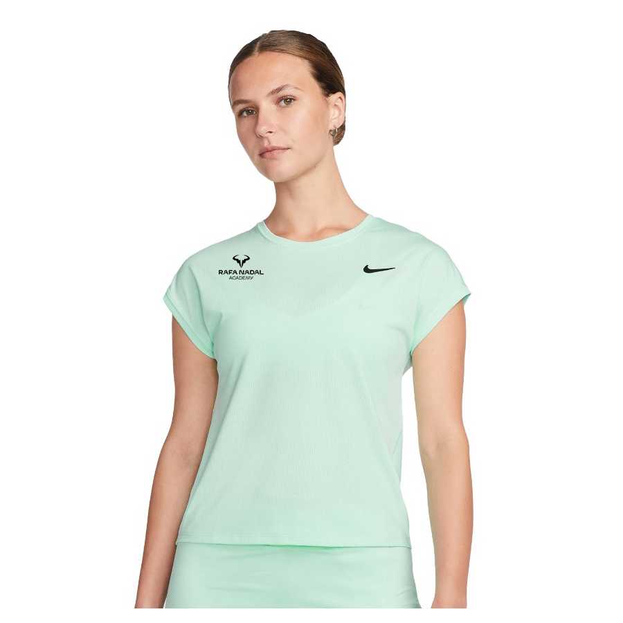 Rafa Nadal Academy Camiseta Verde Mujer