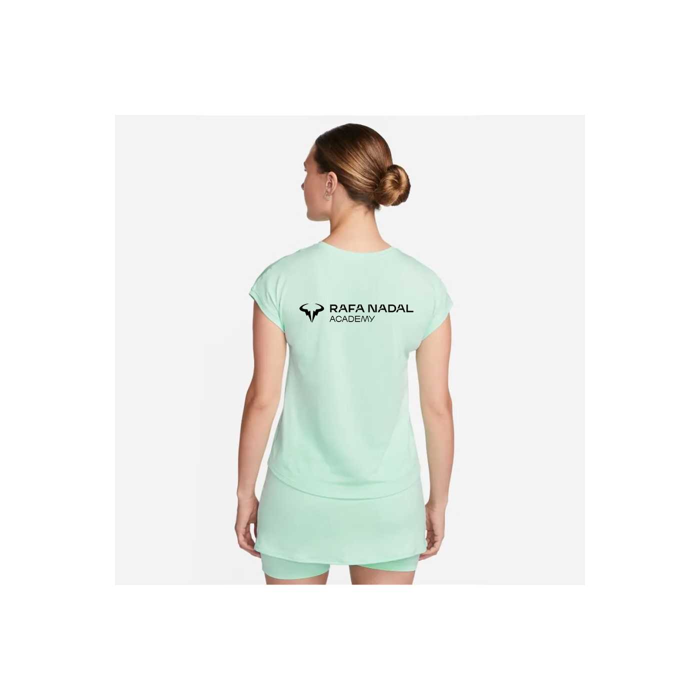 Rafa Nadal Academy Camiseta Verde Mujer