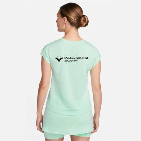 Rafa Nadal Academy Camiseta Verde Mujer