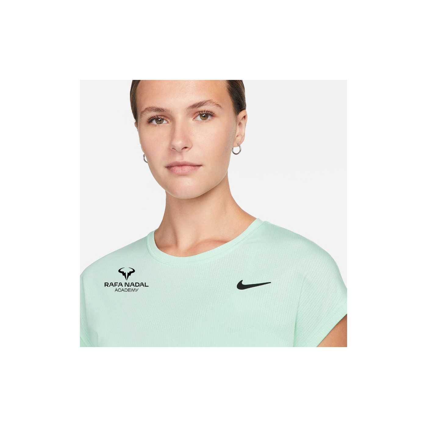 Rafa Nadal Academy Camiseta Verde Mujer