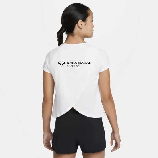 Rafa Nadal Academy T-shirt Blanc Fille