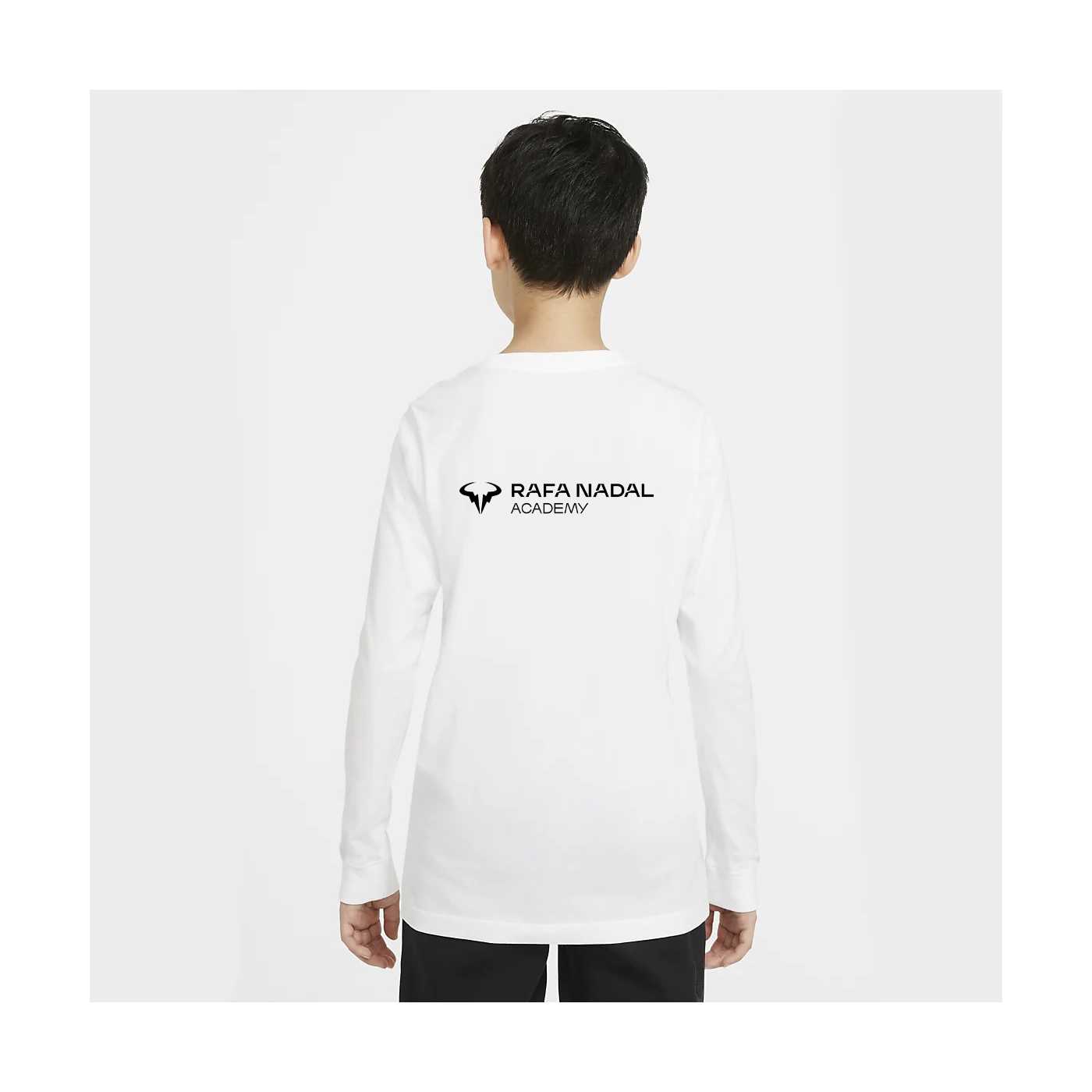 Rafa Nadal Academy Boy''s White Long Sleeve T-Shirt