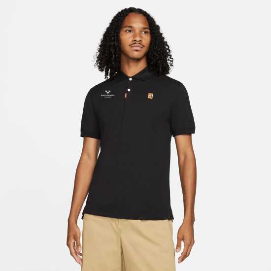 Rafa Nadal Academy Polo Negro Hombre