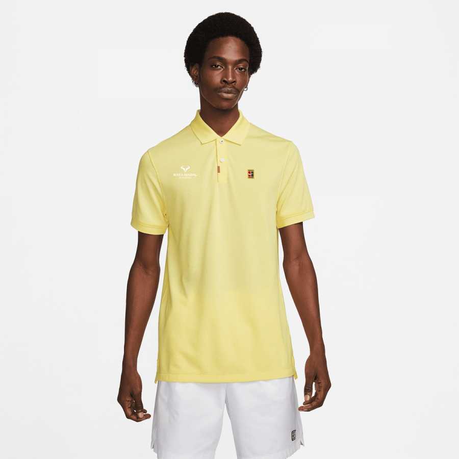 Rafa Nadal Academy Polo Amarillo Hombre