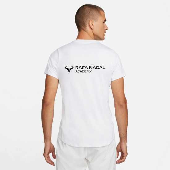 Rafa Nadal Academy Camiseta Blanca Hombre