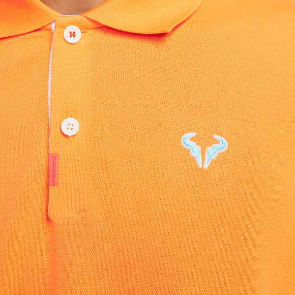 Rafa Nadal Orange Polo Homme