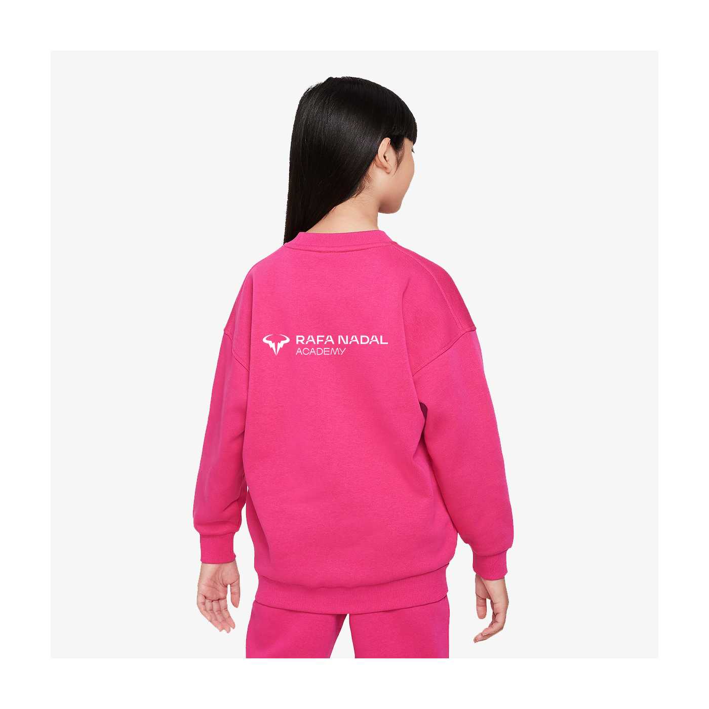 Rafa Nadal Academy Girl's Pink Sweatshirt Rafa Nadal Academy Girl's Pink Sweatshirt