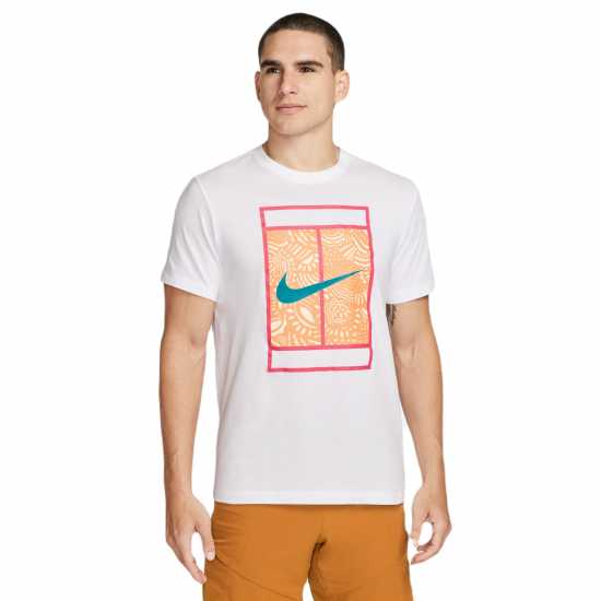 Rafa Nadal Academy Camiseta Blanca Hombre