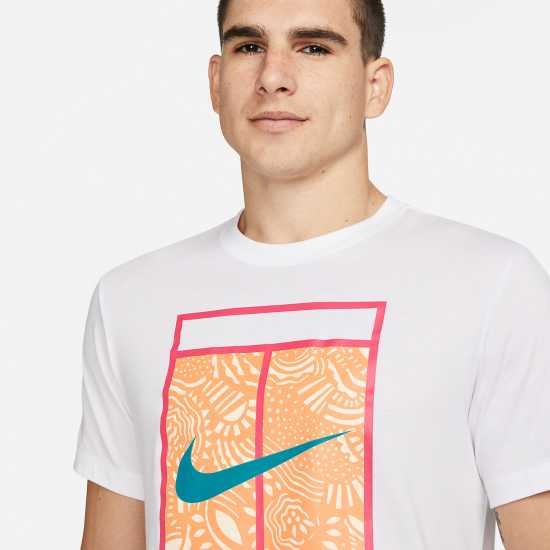 Rafa Nadal Academy Camiseta Blanca Hombre