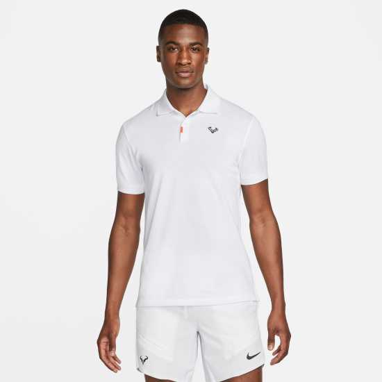 Rafa Nadal Men's White Polo