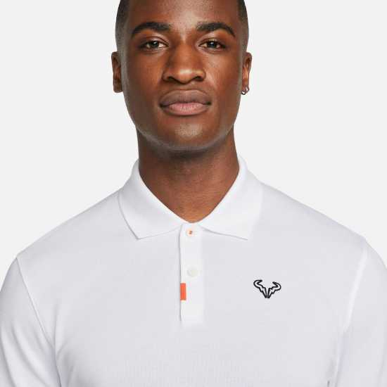 Rafa Nadal Men's White Polo