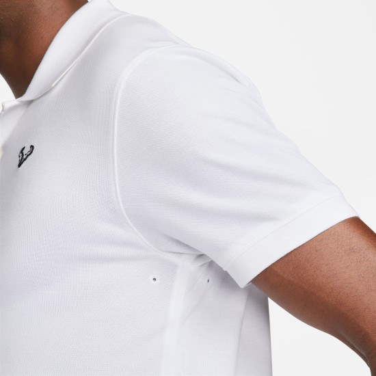 Rafa Nadal Polo Blanco Hombre