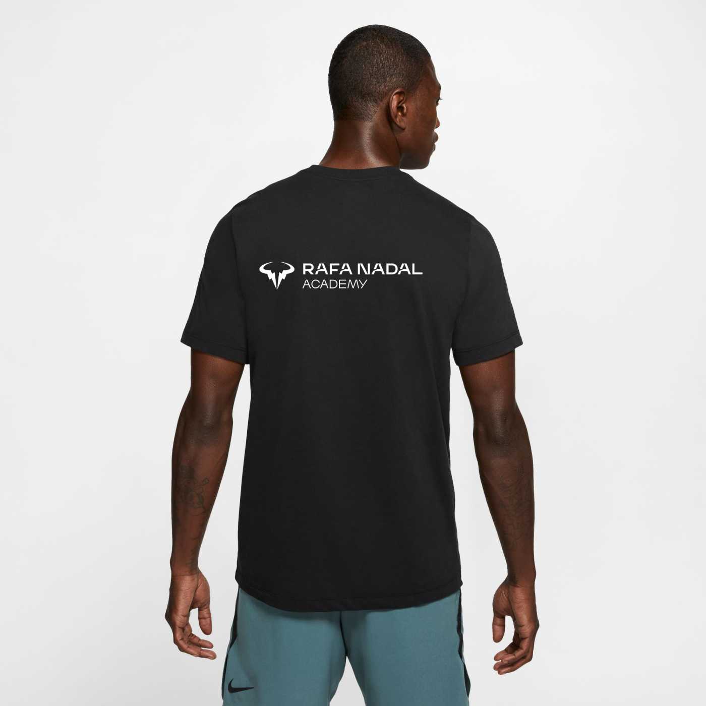 Rafa Nadal Academy Men s Black T shirt