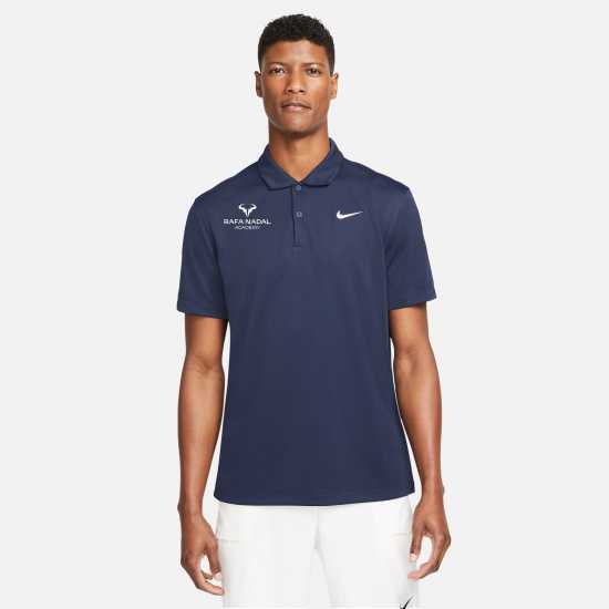 Rafa Nadal Academy Men's Blue Dry-fit Polo